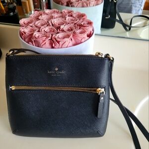 Kate Spade crossbody bag black leather